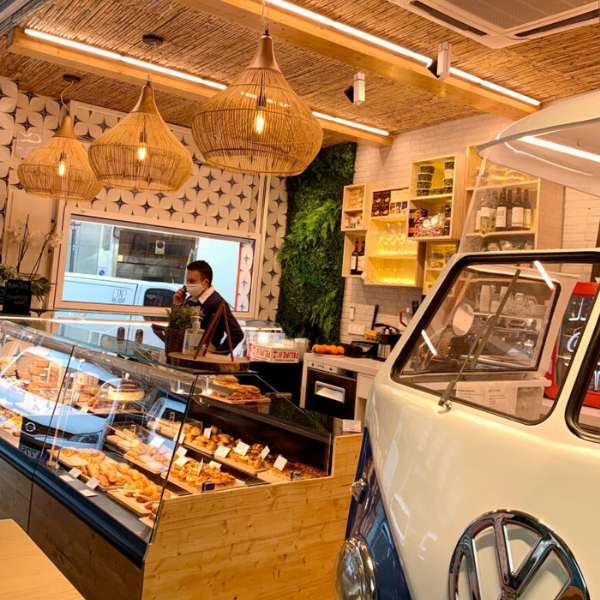 iluminacion-minimarket-sanabria iluminación para take away platos preparados