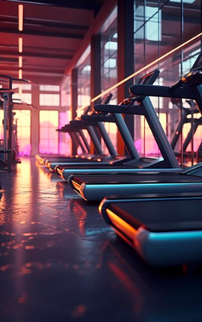 iluminacion de gym