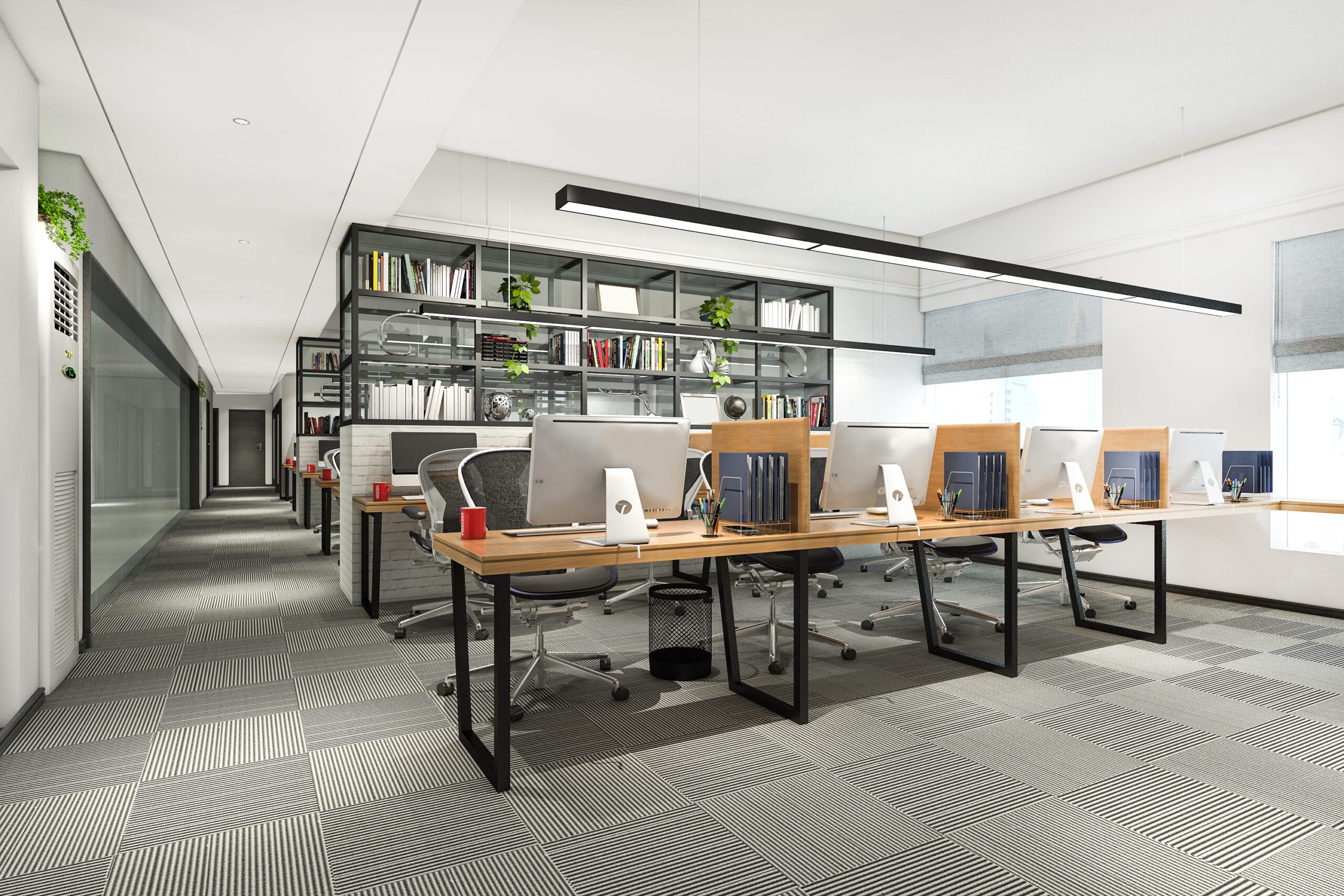 Iluminación para oficinas y despachos