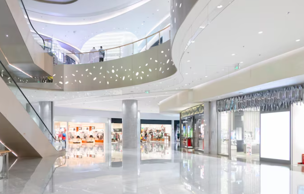 iluminacion centros comerciales