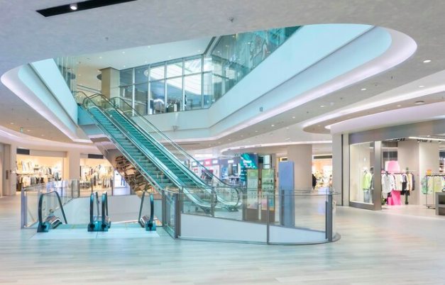 iluminacion de centros comerciales