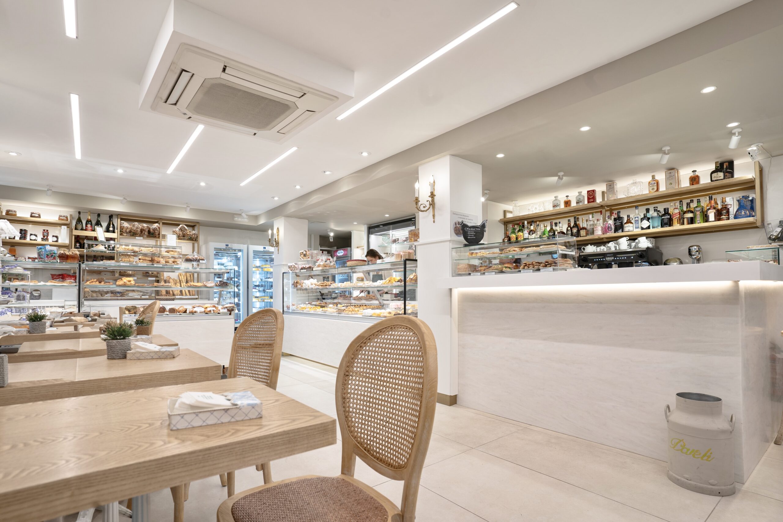 Iluminación para cafeterías