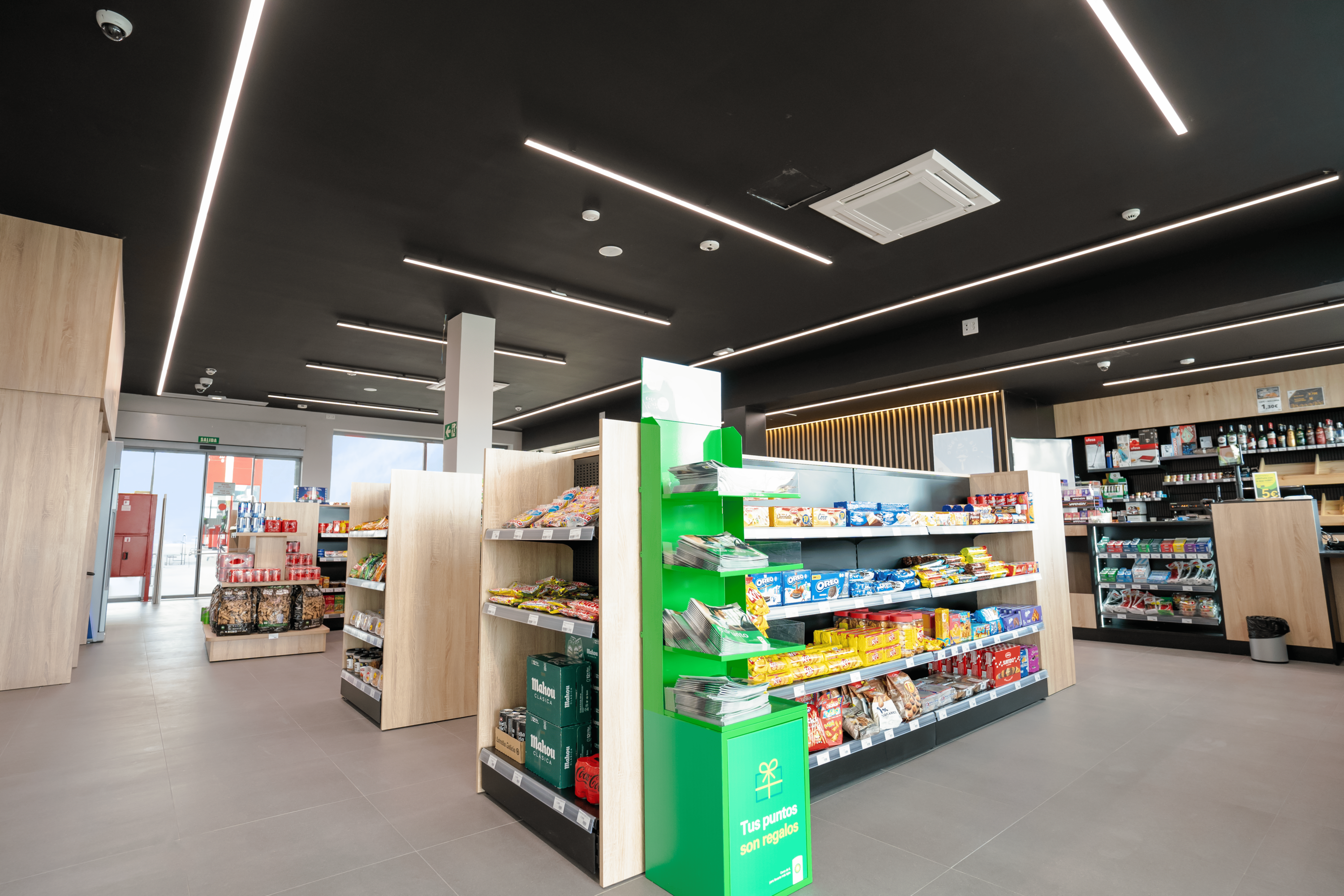 lineales led panaderia