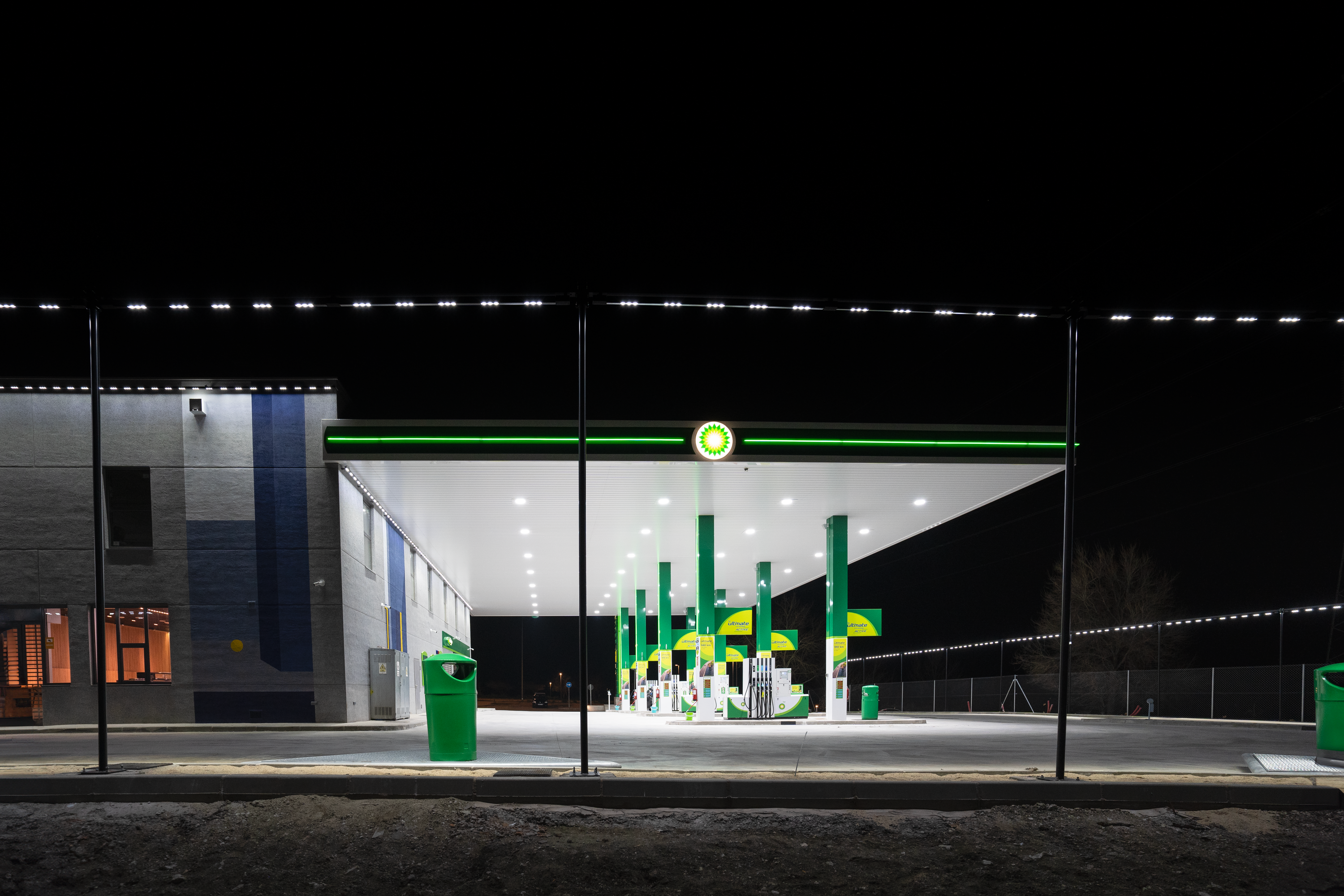 Senalizacion gasolinera