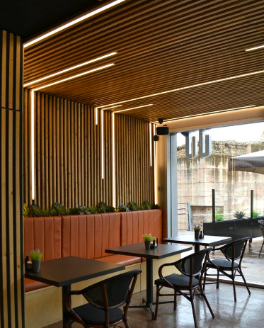 lineales led panaderia