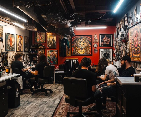 Iluminación para tatuar