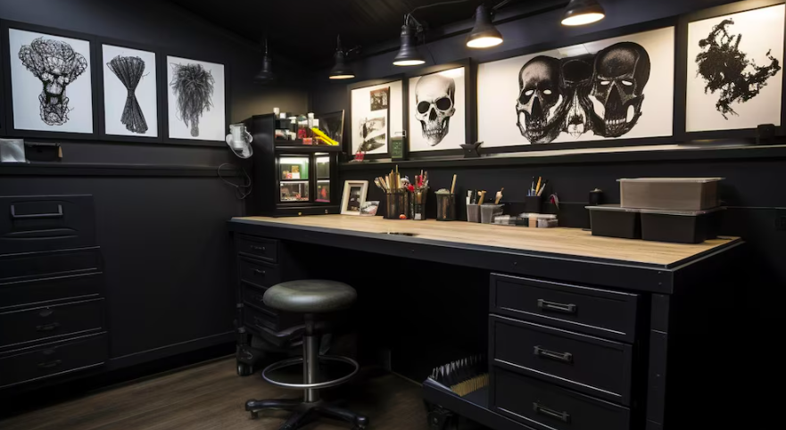 Lámpara LED para tatuajes