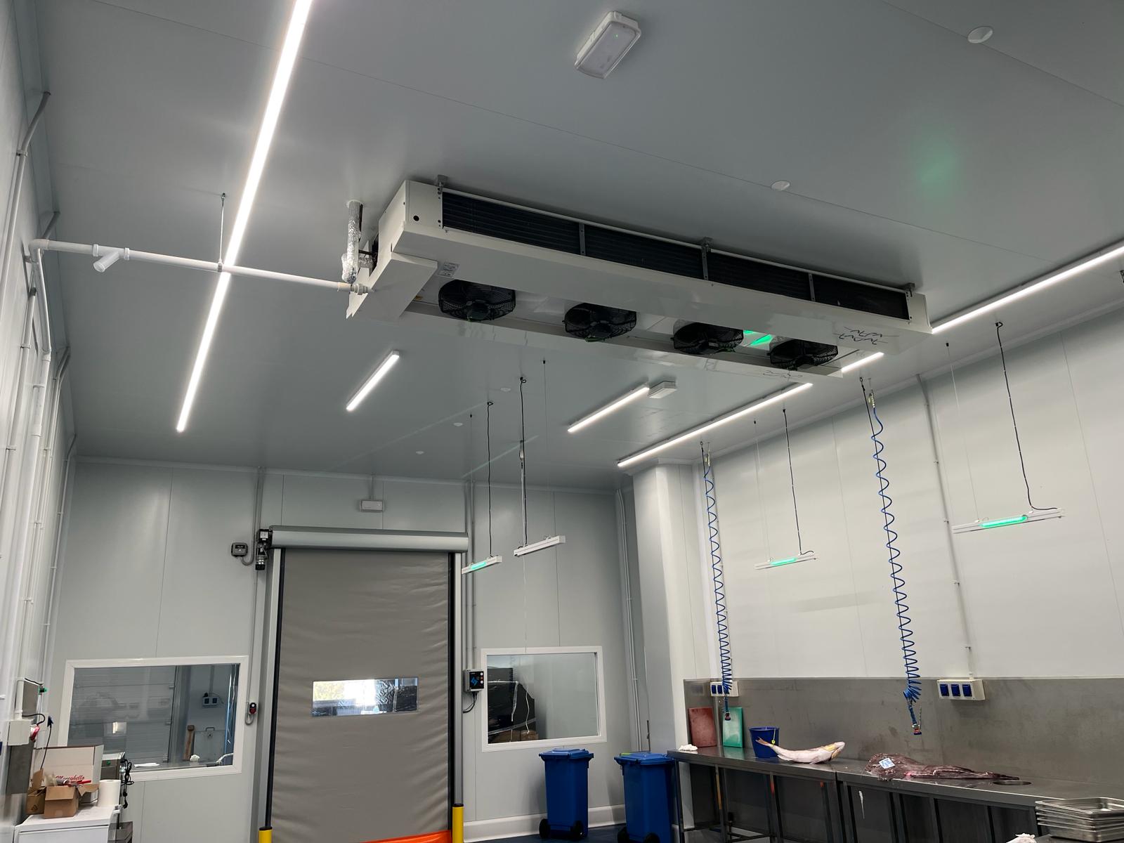 Iluminación regulable techos altos