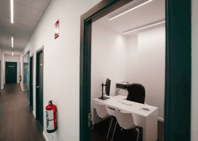 Iluminación oficinas clínica dental