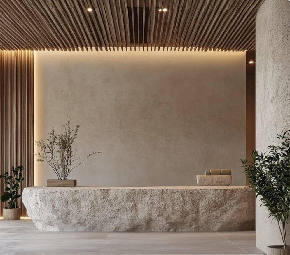 Iluminación para centro de belleza