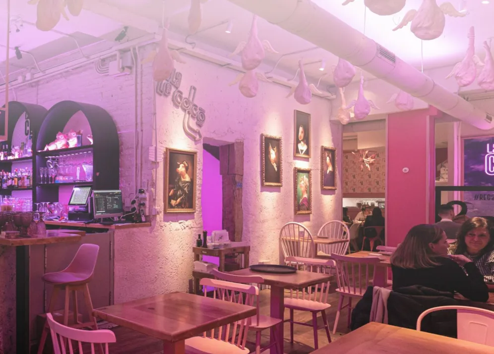 Iluminación para el restaurante La Morenilla