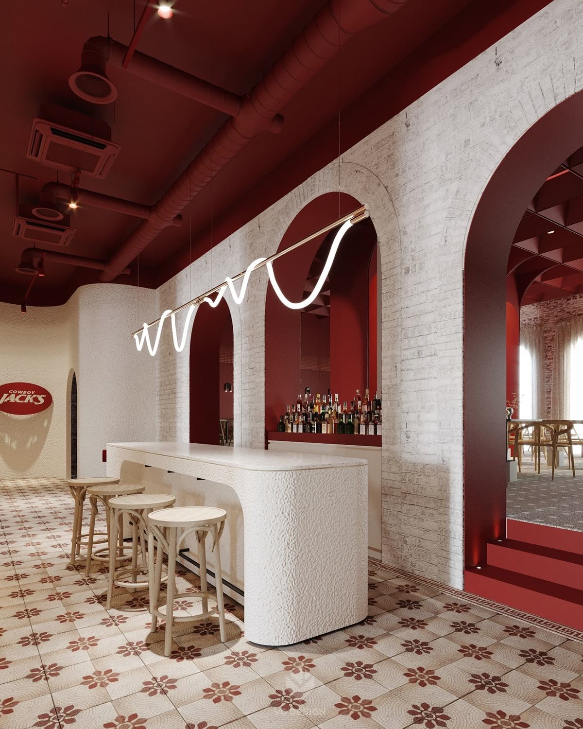 Iluminación profesional para pizzerias