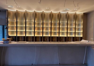 Iluminación hoteles lobby moderno