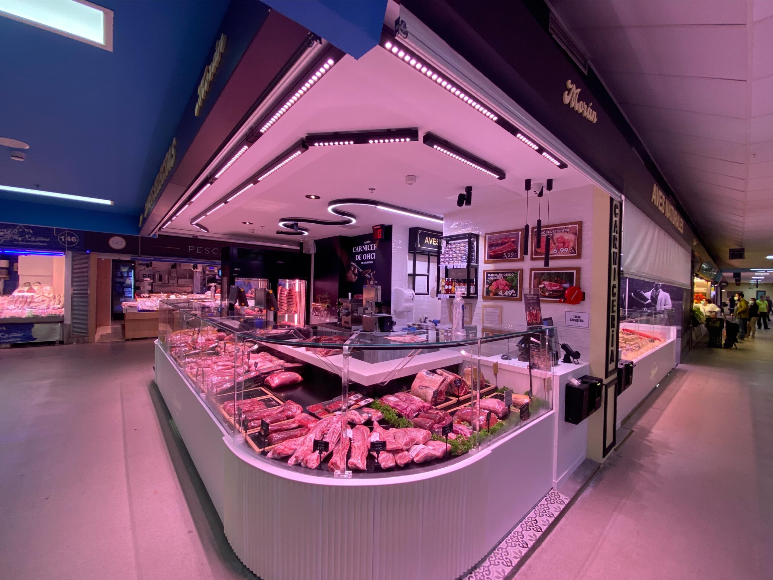 Iluminación LED para alimentación
