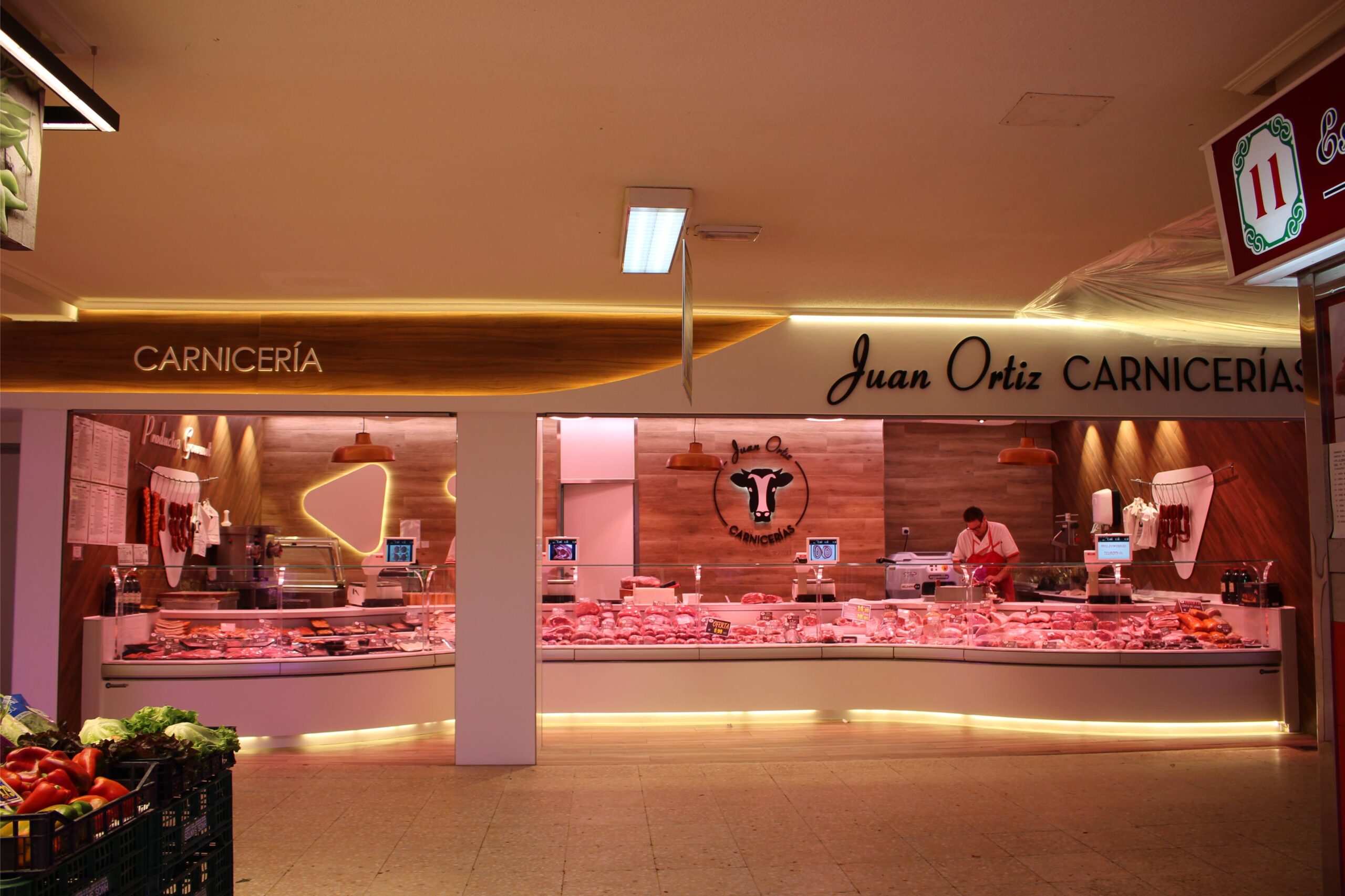 Iluminación LED alimentos