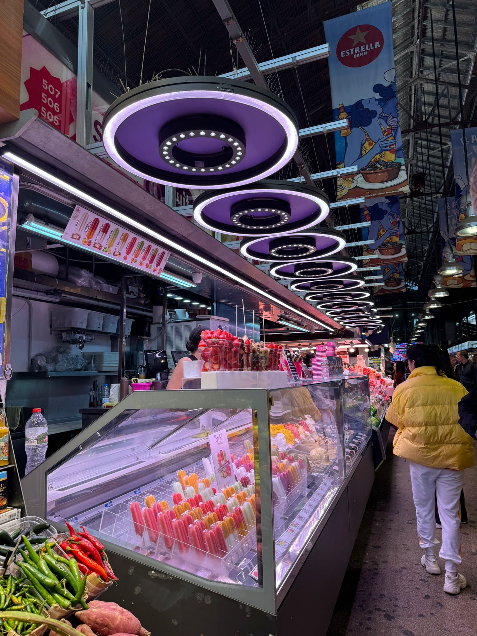 Iluminación LED para fruterías