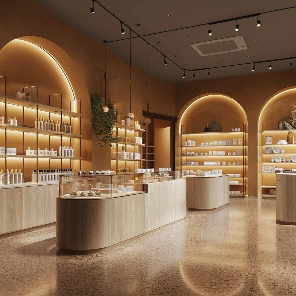 Iluminación LED para perfumerias
