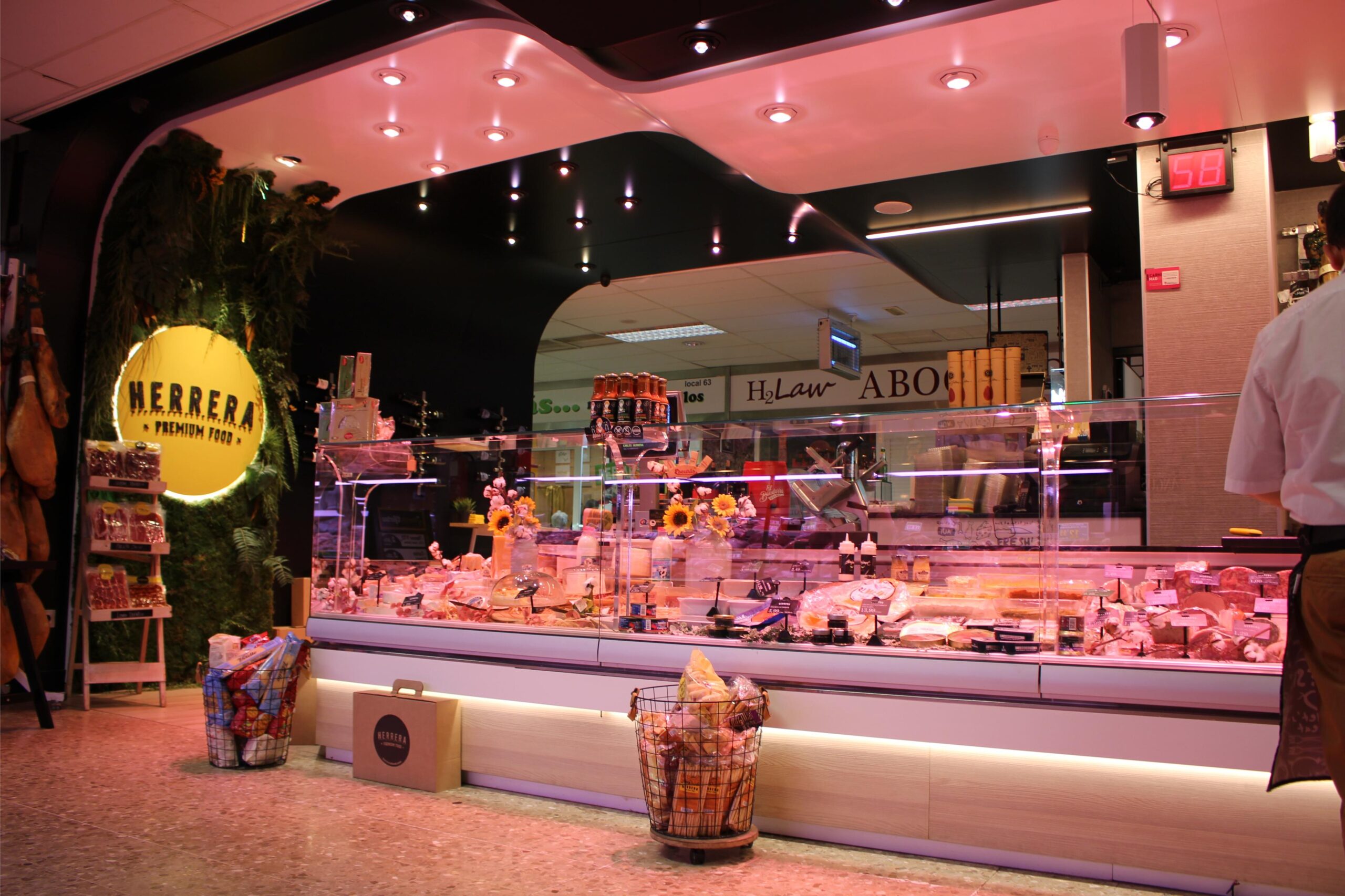 Iluminación para alimentación