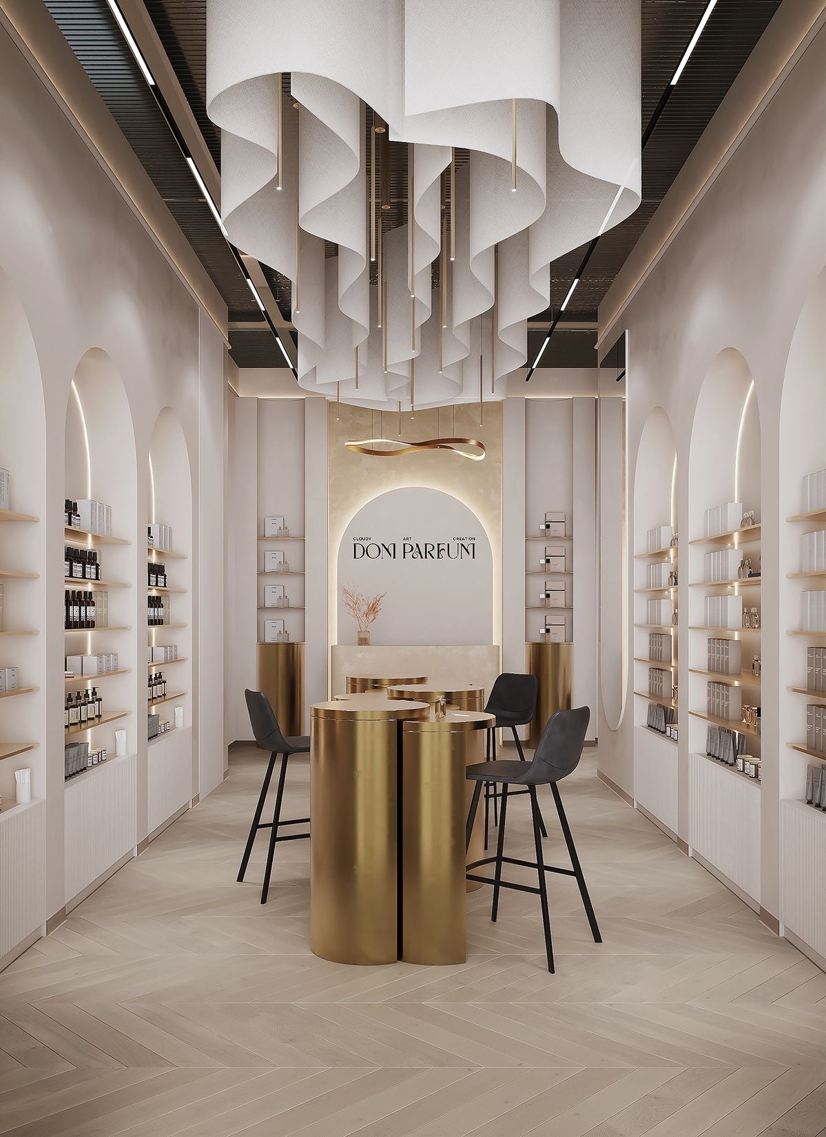 Iluminación retail para perfumerias