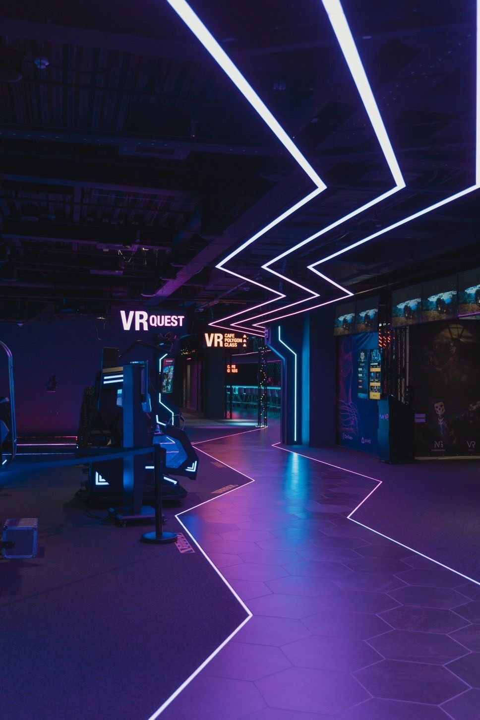 Iluminación sala de juegos