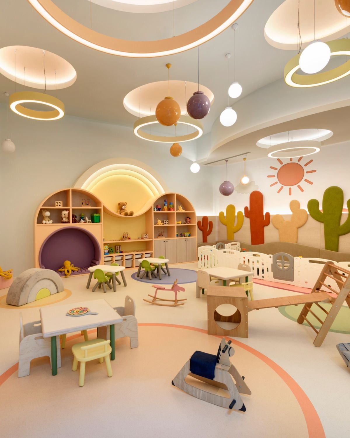 Iluminación para escuela infantil