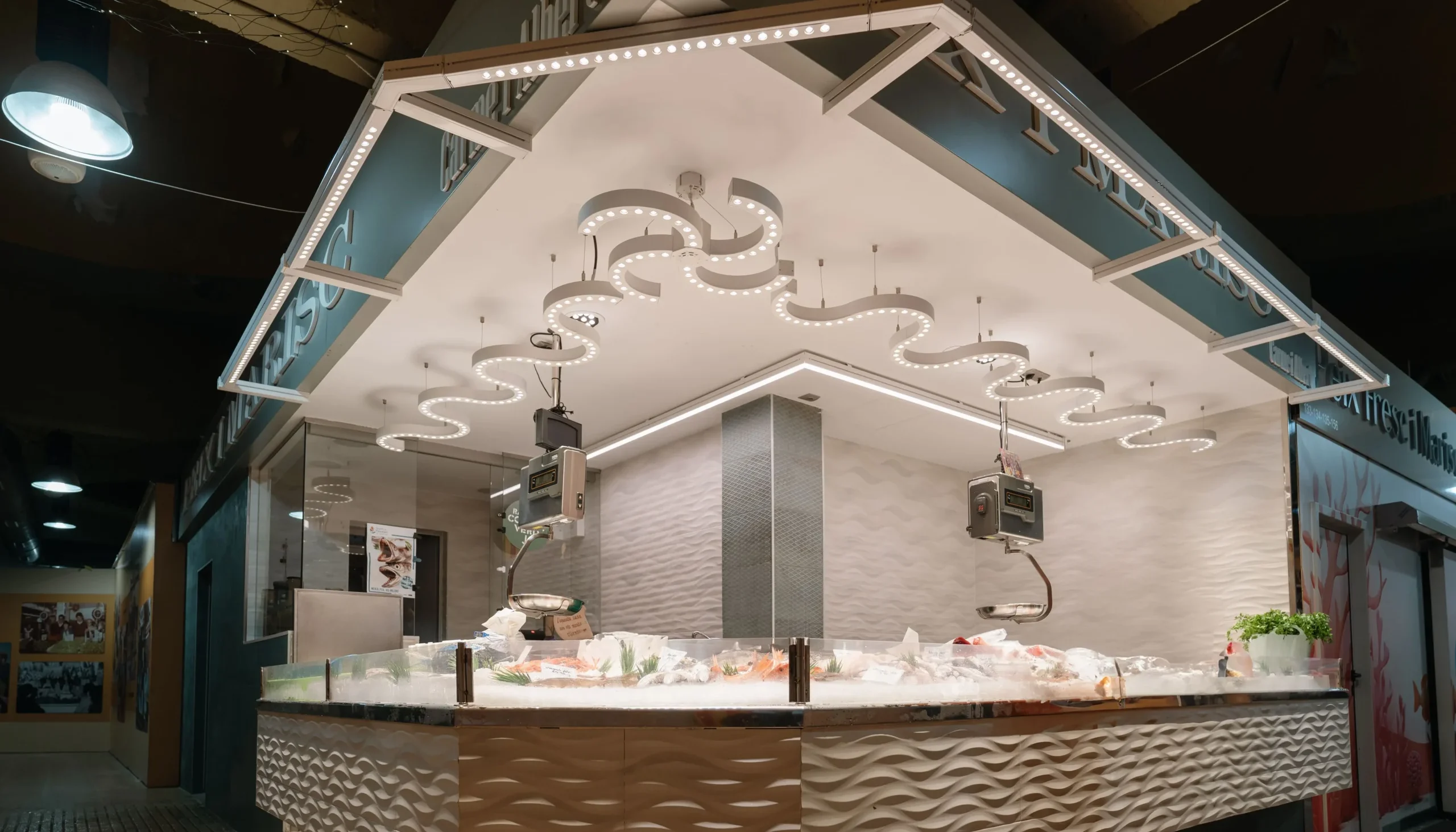 Iluminación para alimentación