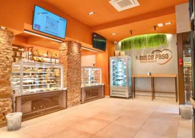 Iluminación regulable tiendas alimentación