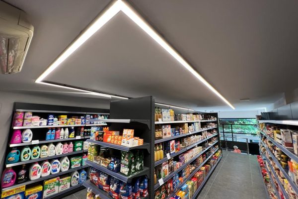 Iluminación para supermercados Casa Rubio Iluminacion led para supermercados